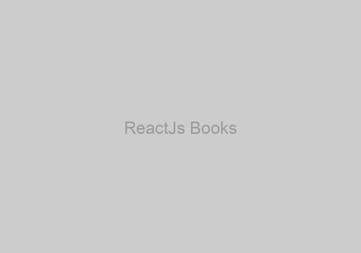 ReactJs Books